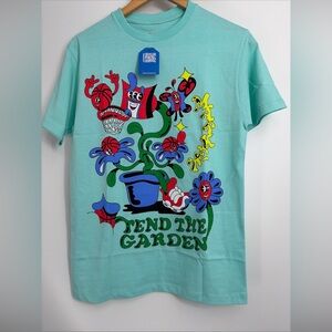 Market Studios Tend The Garden Tee Shirt Basketball Small